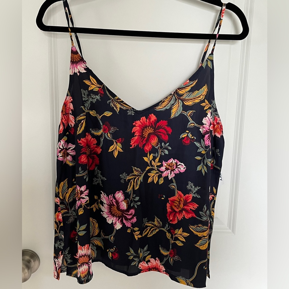 Old Navy Pink and Blue Sleeveless Camisole